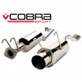 HN14 Cobra Sport Honda Civic Type R (EP3) 2000-06 Cat Back System with Round Tailpipe